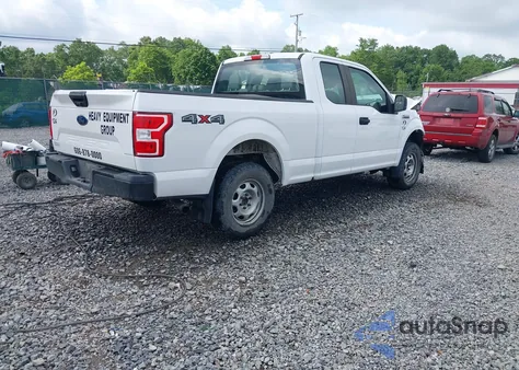 2019 Ford F150 Super Cab из США, поврежденный, VIN 1FTEX1EB7KKD84528